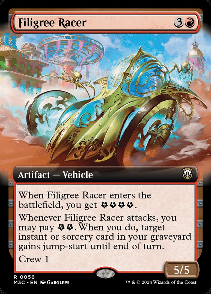 Filigree Racer Extended Art