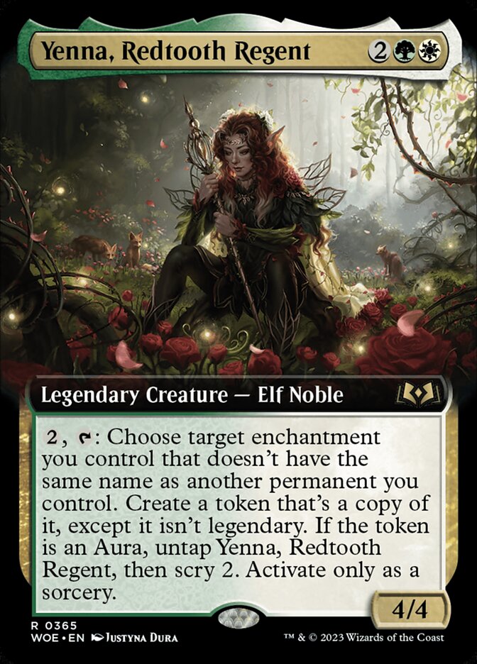 Yenna, Redtooth Regent Extended Art Foil