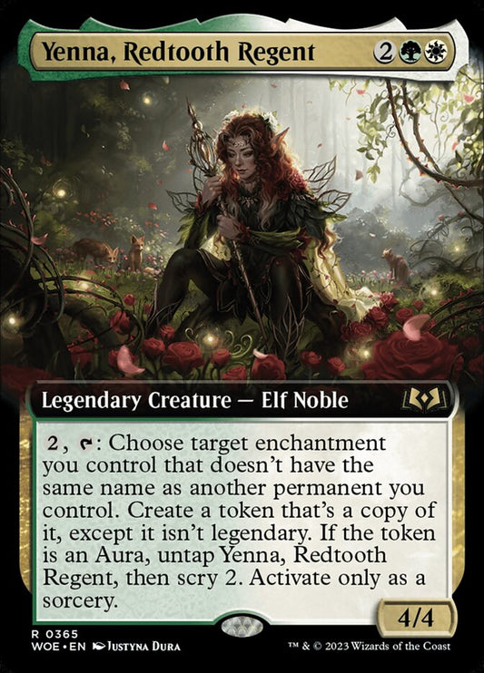 Yenna, Redtooth Regent Extended Art Foil
