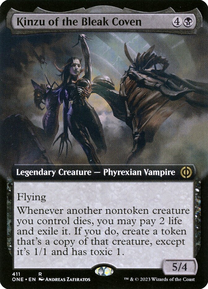 Kinzu of the Bleak Coven Extended Art