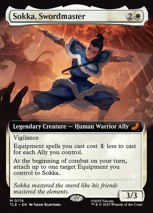 Sokka, Swordmaster Extended Art Foil