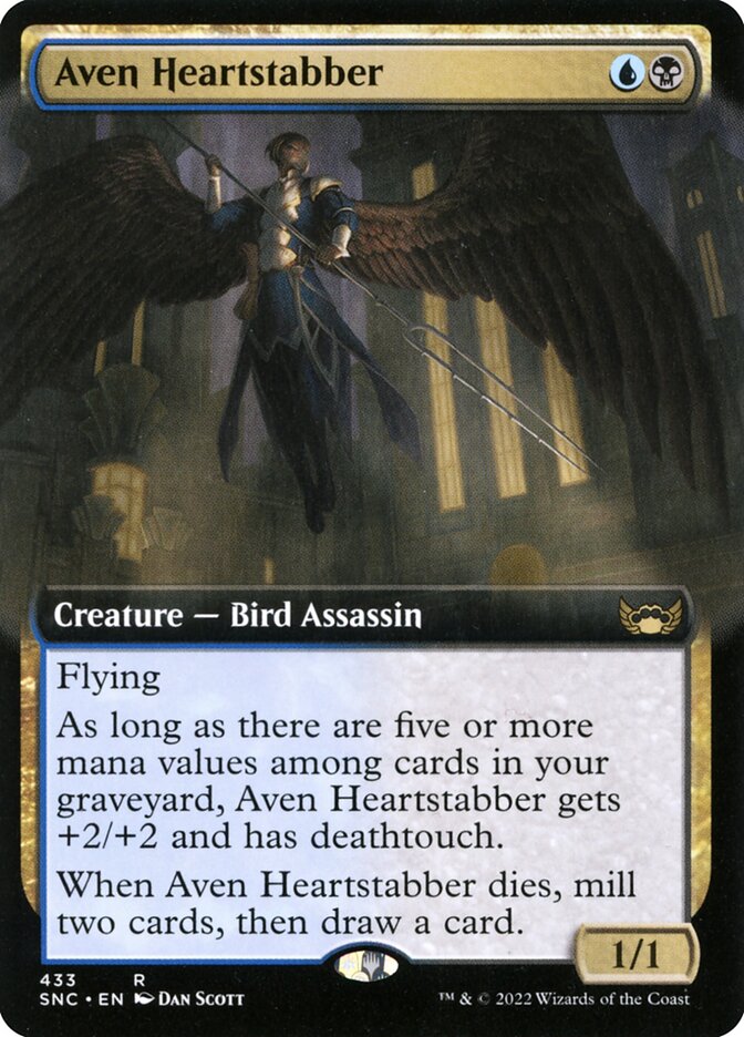 Aven Heartstabber Extended Art