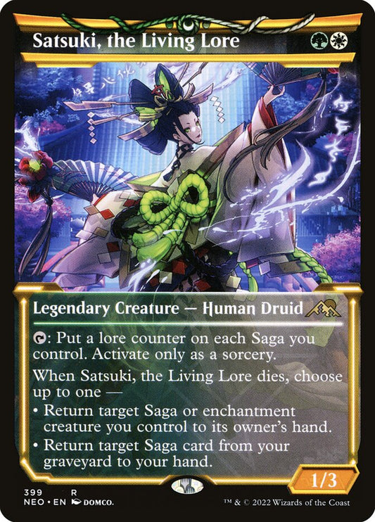 Satsuki, the Living Lore Showcase