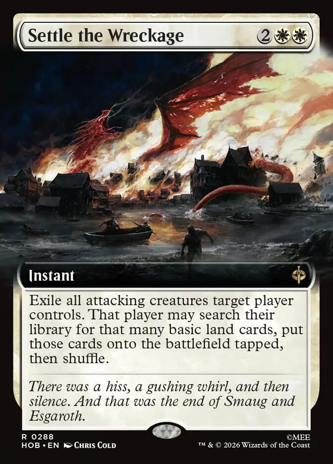 Settle the Wreckage Extended Foil
