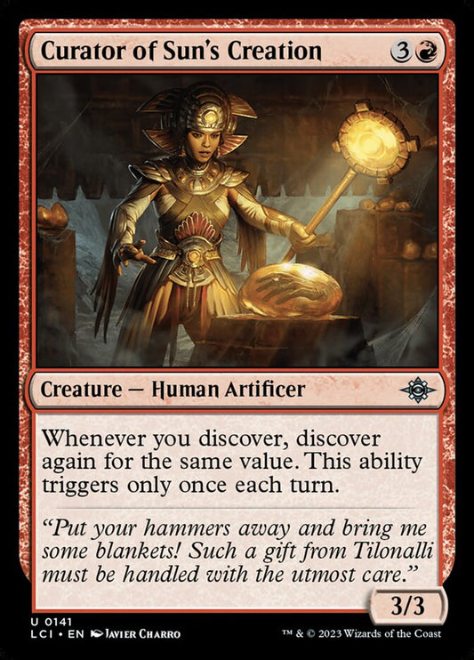 Curator of Sun's Creation Foil