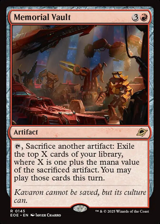 Memorial Vault Foil