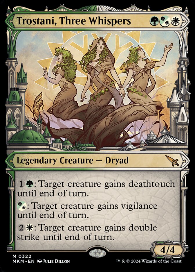 Trostani, Three Whispers Showcase Foil