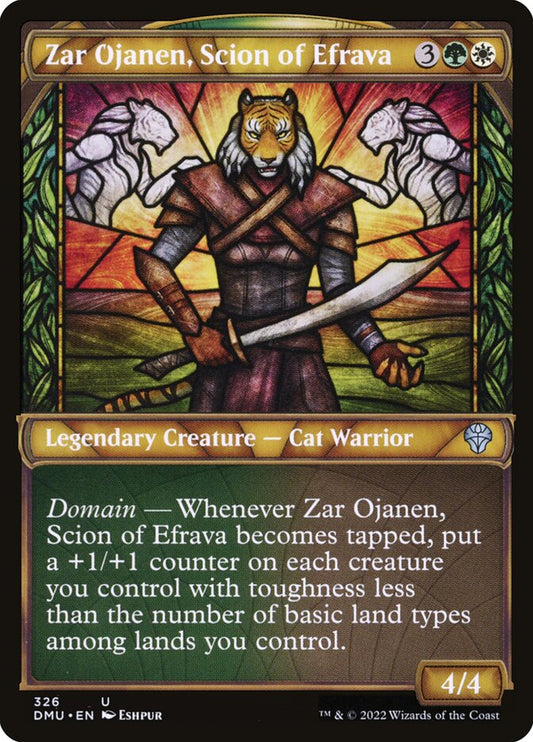 Zar Ojanen, Scion of Efrava Showcase Foil