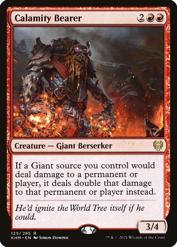 Calamity Bearer Foil