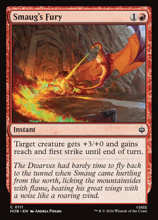 Smaug's Fury Foil