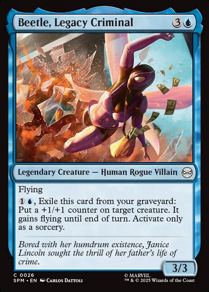 Beetle, Legacy Criminal Foil