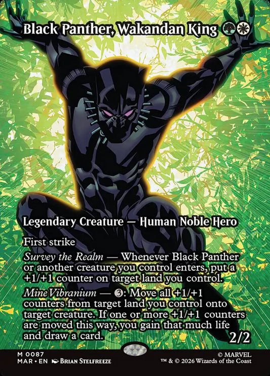 Black Panther, Wakandan King Borderless