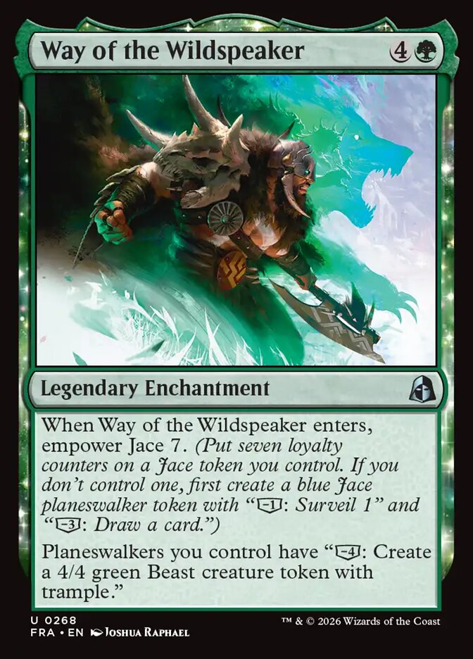 Way of the Wildspeaker Foil