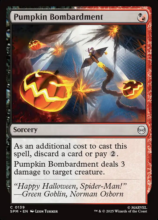 Pumpkin Bombardment Foil