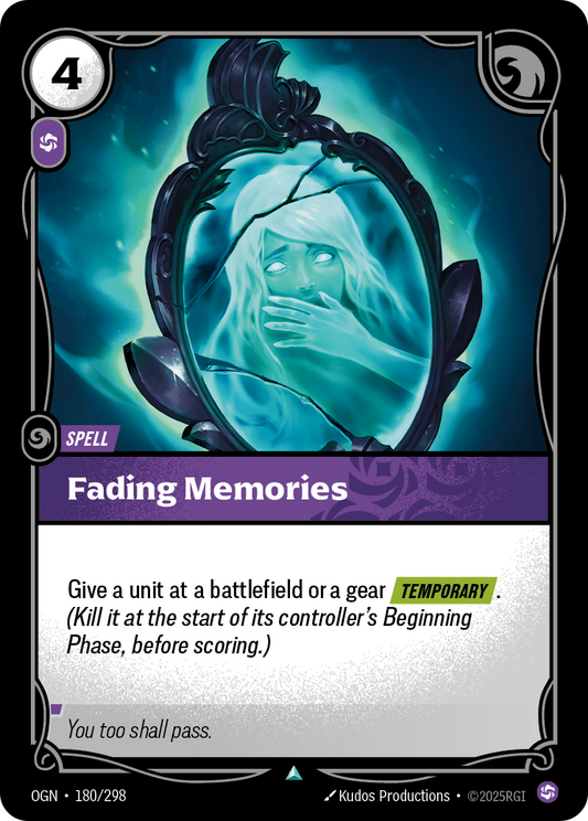 Fading Memories Foil