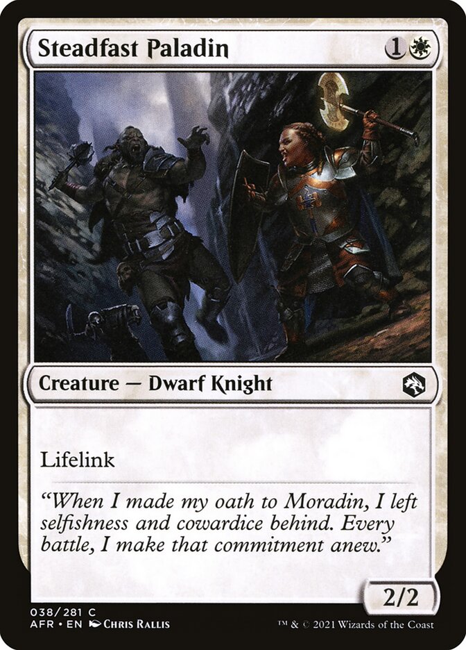 Steadfast Paladin Foil