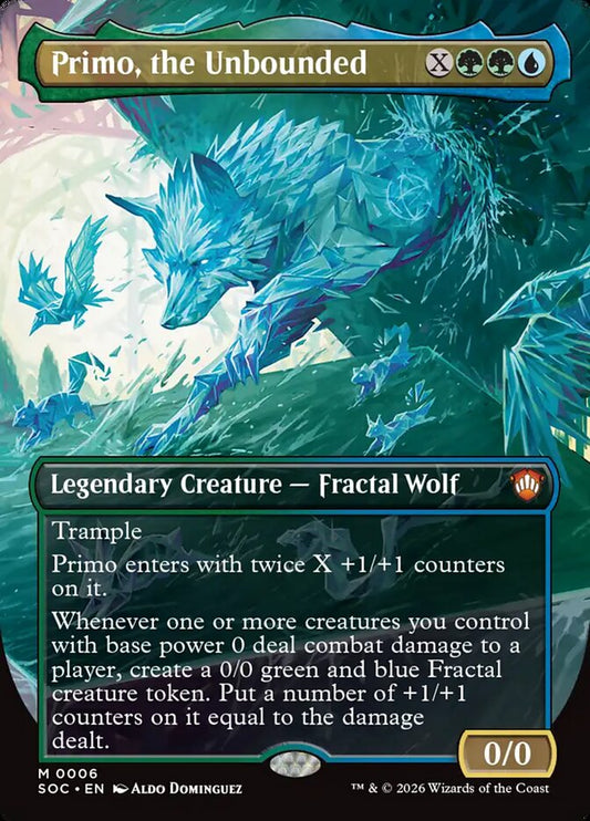 Primo, the Unbounded Borderless