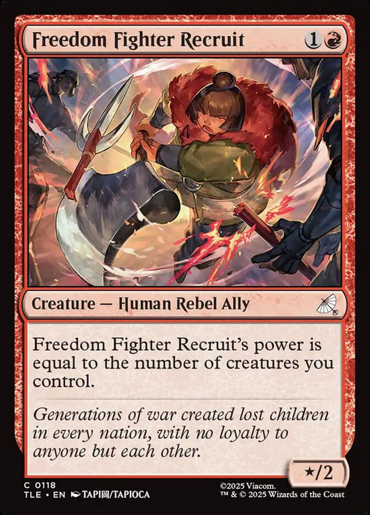 Freedom Fighter Recruit Foil