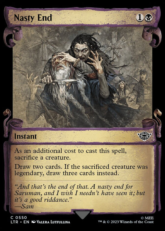 Nasty End Showcase Silver Foil
