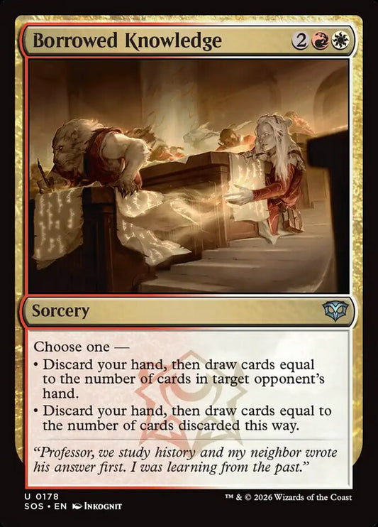 Borrowed Knowledge Foil
