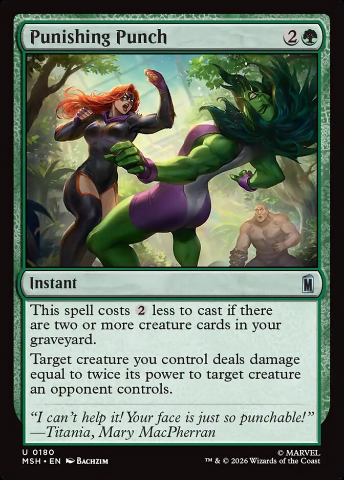 Punishing Punch Foil