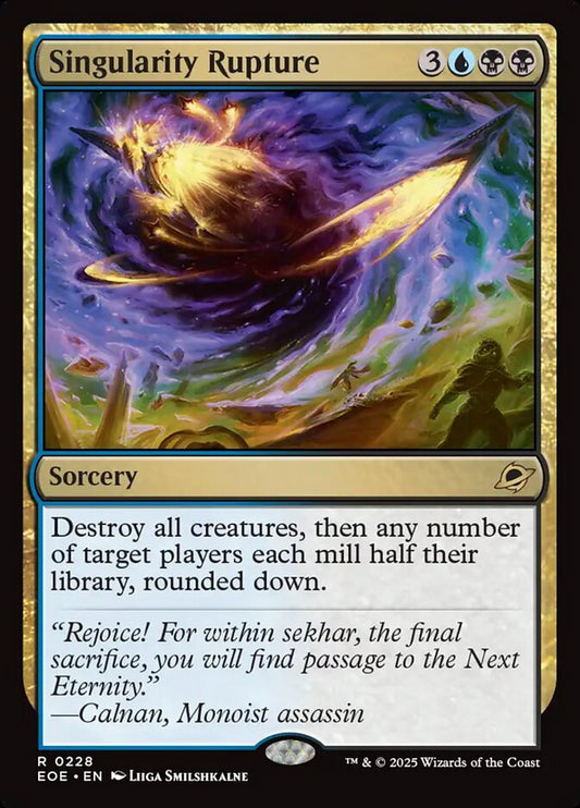 Singularity Rupture Foil