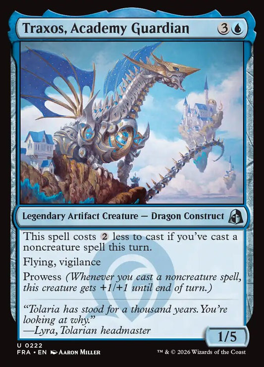 Traxos, Academy Guardian Foil