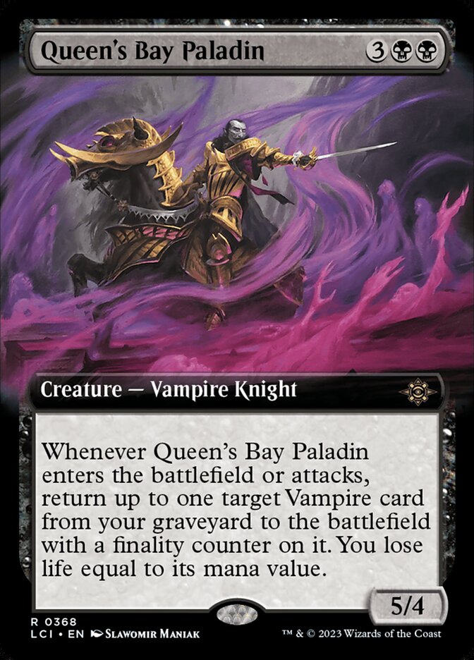 Queen's Bay Paladin Extended Art