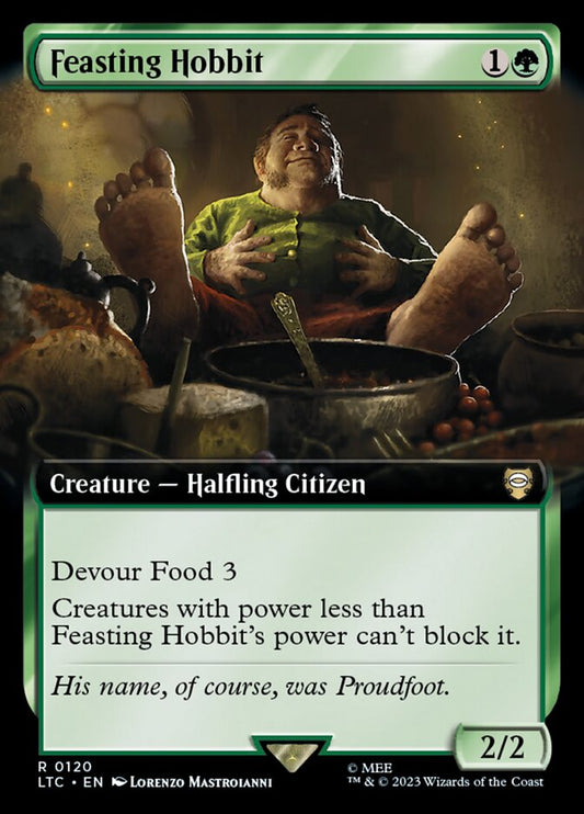 Feasting Hobbit Extended Art