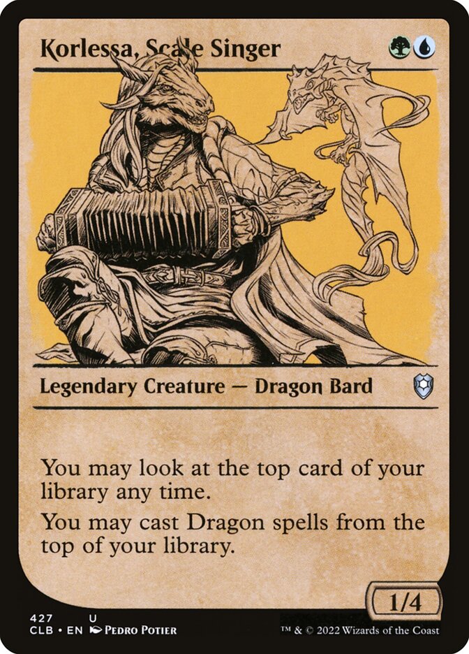 Korlessa, Scale Singer Showcase Foil