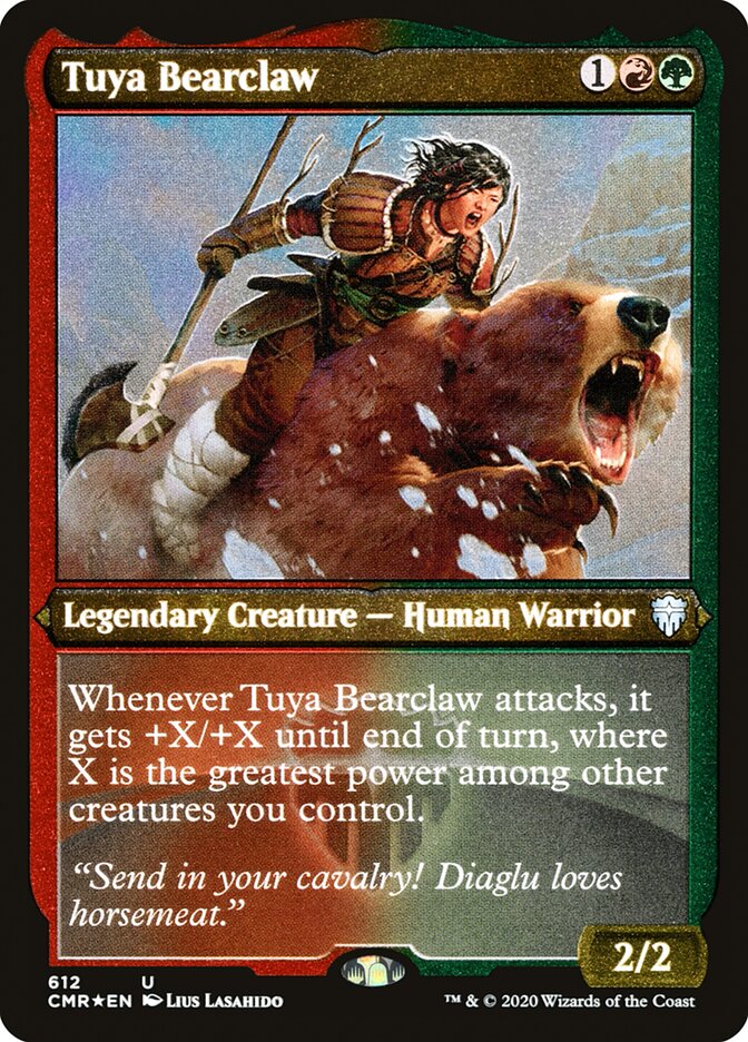 Tuya Bearclaw Etched Foil