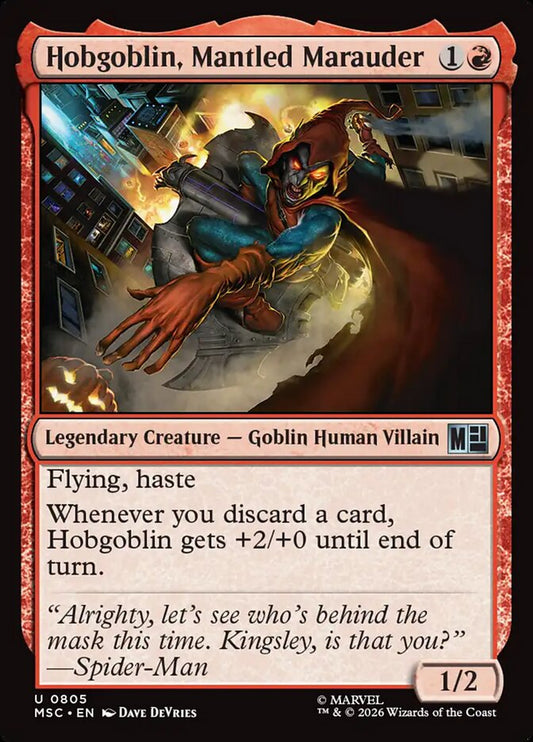 Hobgoblin, Mantled Marauder Foil