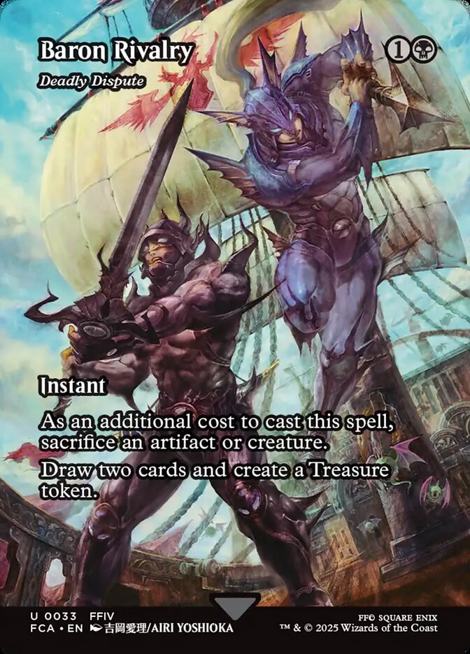Deadly Dispute Borderless Foil