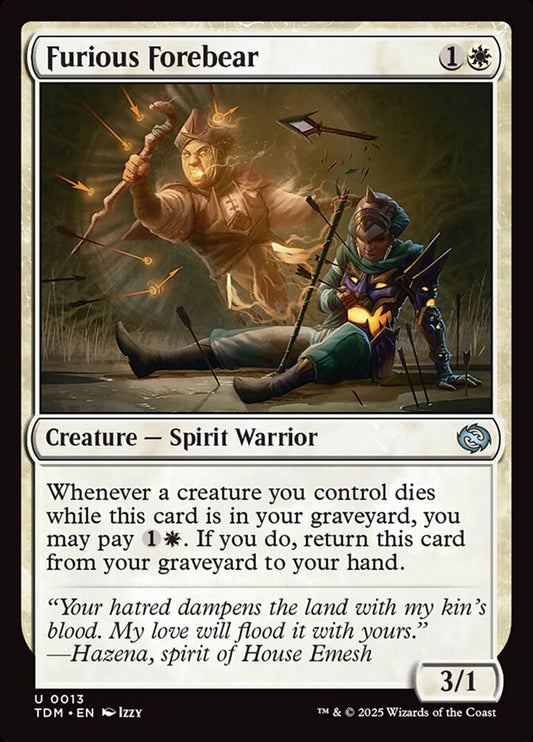 Furious Forebear Foil