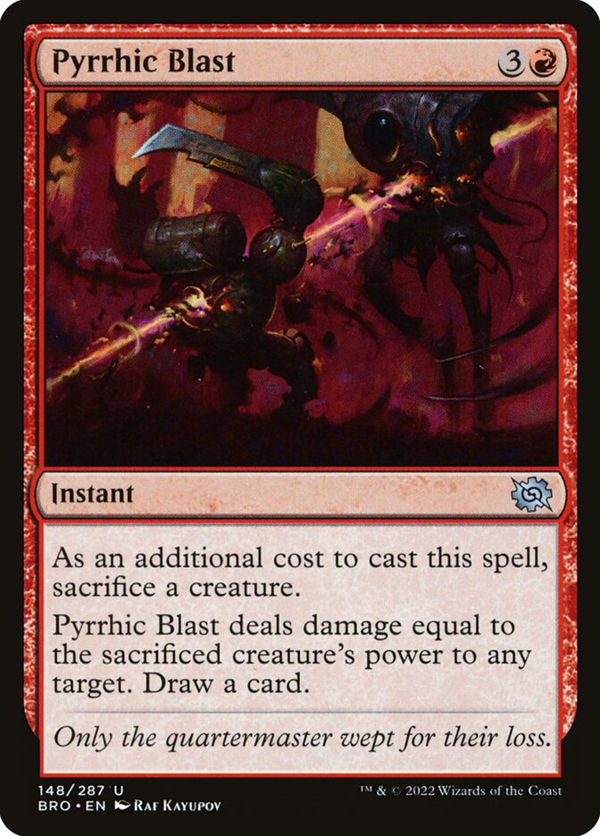 Pyrrhic Blast Foil