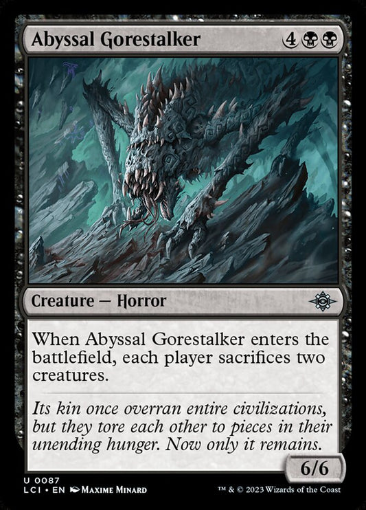Abyssal Gorestalker Foil