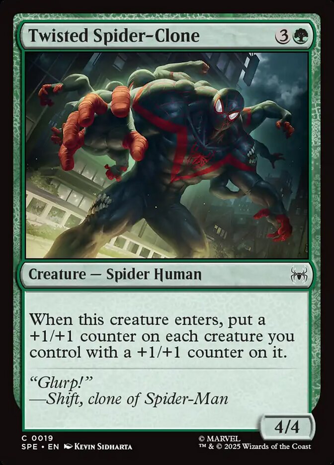 Twisted Spider-Clone Foil