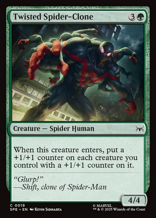 Twisted Spider-Clone Foil