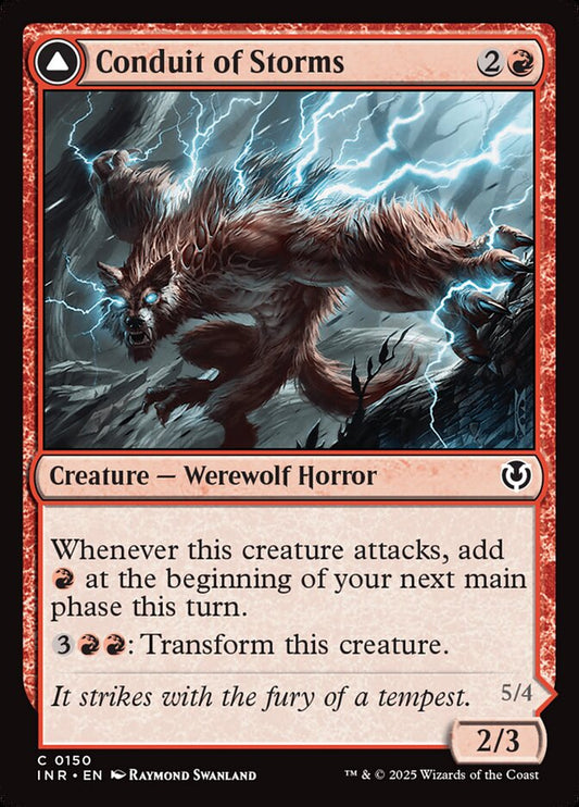 Conduit of Storms // Conduit of Emrakul Foil