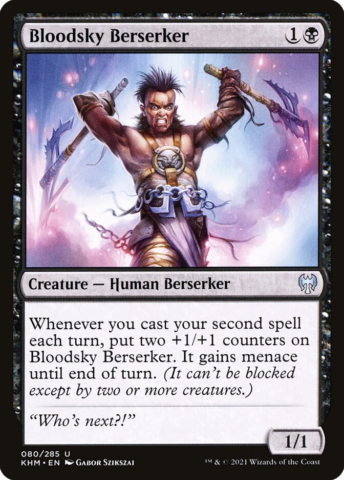Bloodsky Berserker Foil