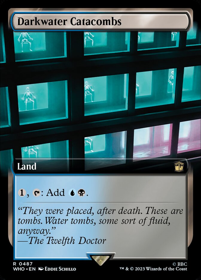 Darkwater Catacombs Extended Art Foil