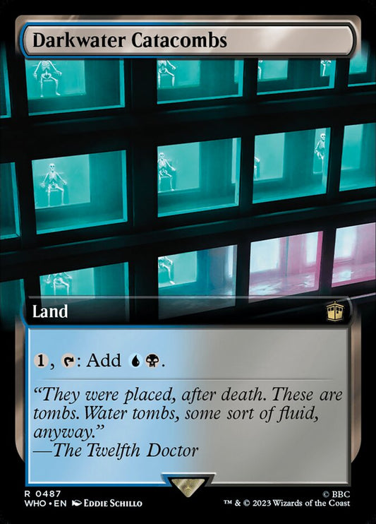 Darkwater Catacombs Extended Art Foil