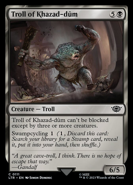 Troll of Khazad-dûm Foil