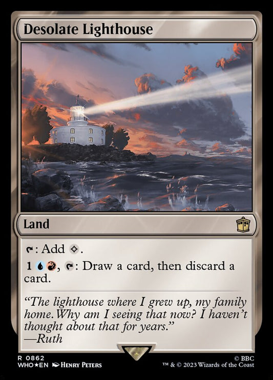 Desolate Lighthouse Surge Foil