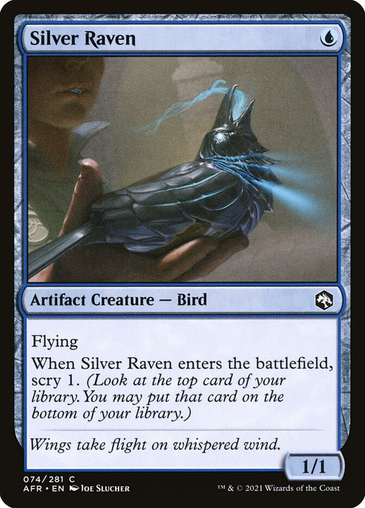 Silver Raven Foil