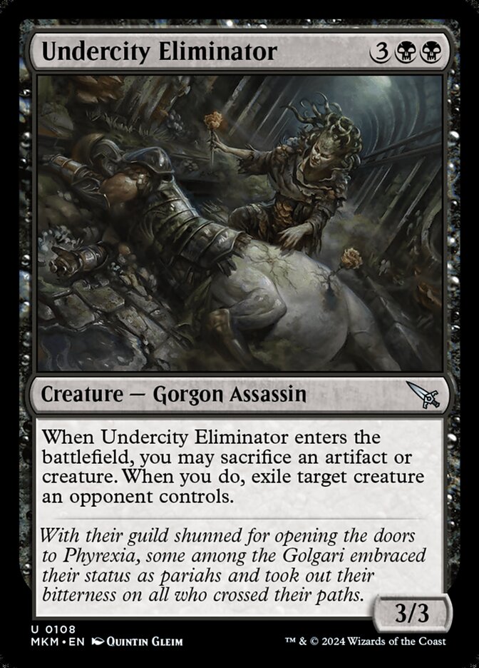 Undercity Eliminator Foil