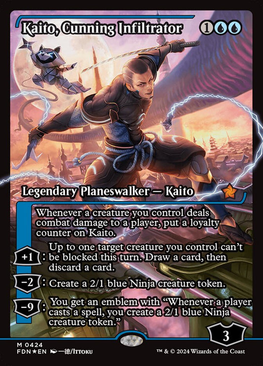 Kaito, Cunning Infiltrator Showcase Foil