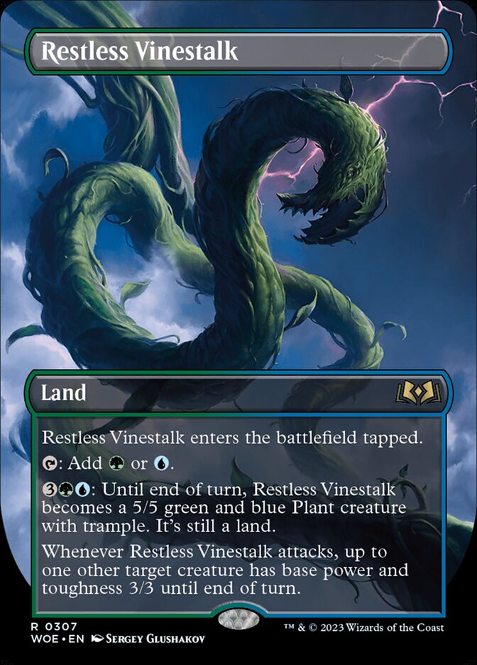Restless Vinestalk Borderless