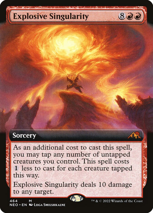 Explosive Singularity Extended Art