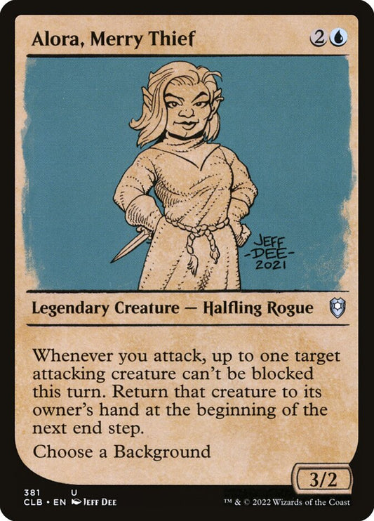 Alora, Merry Thief Showcase Foil